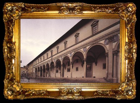 framed  BRUNELLESCHI, Filippo Facade df, ta009-2